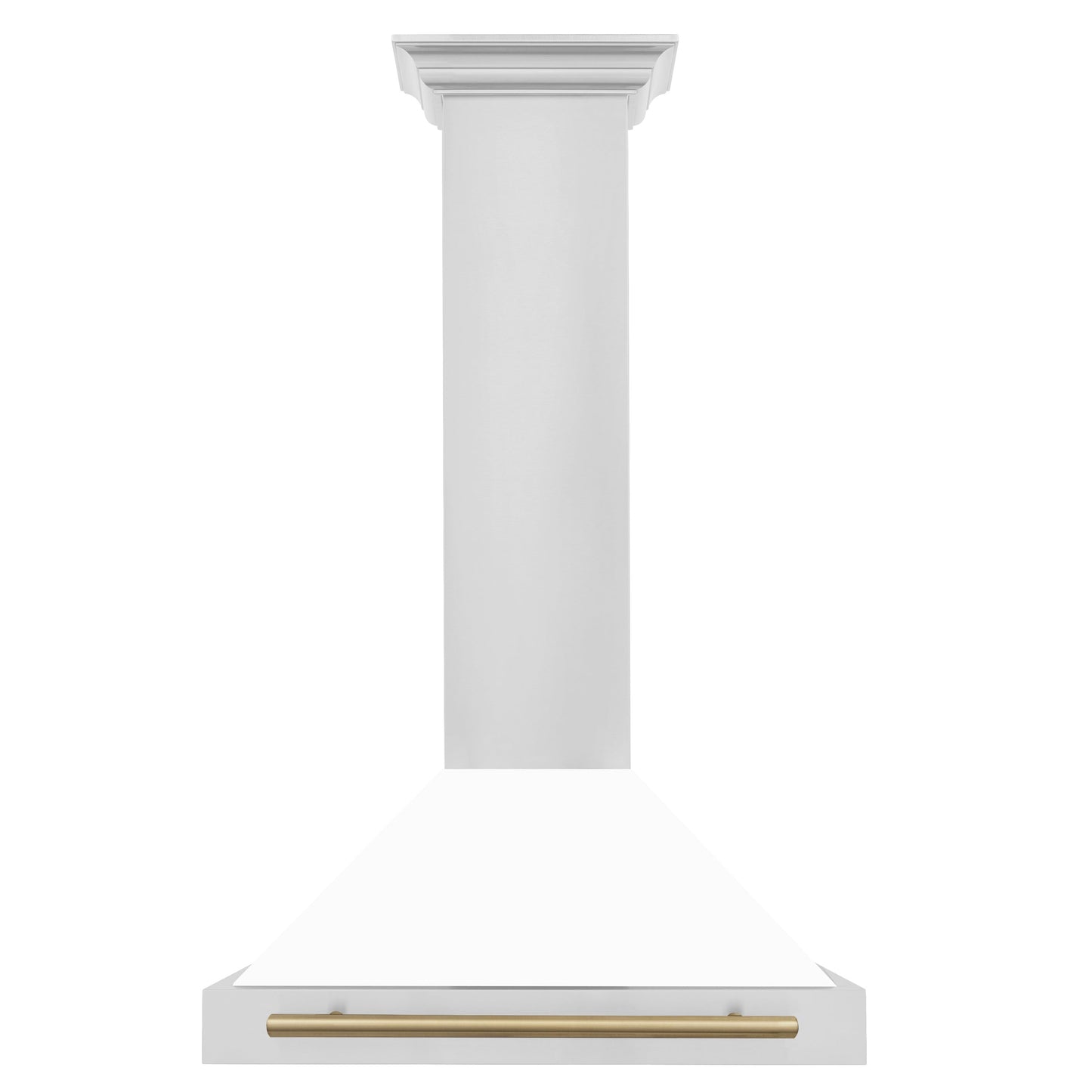 ZLINE 30" Autograph Edition Stainless Steel Range Hood - Matte White Shell & Accents