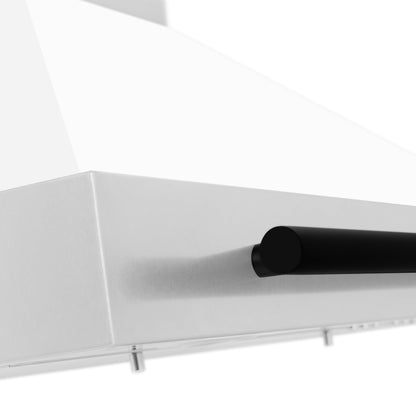 ZLINE 30" Autograph Edition Stainless Steel Range Hood - Matte White Shell & Accents