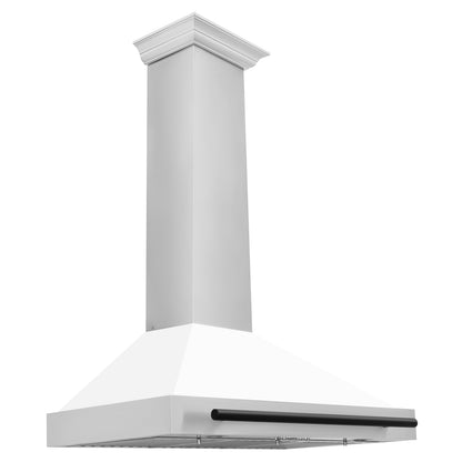ZLINE 36" Autograph Edition Range Hood - White Matte Shell & Accents