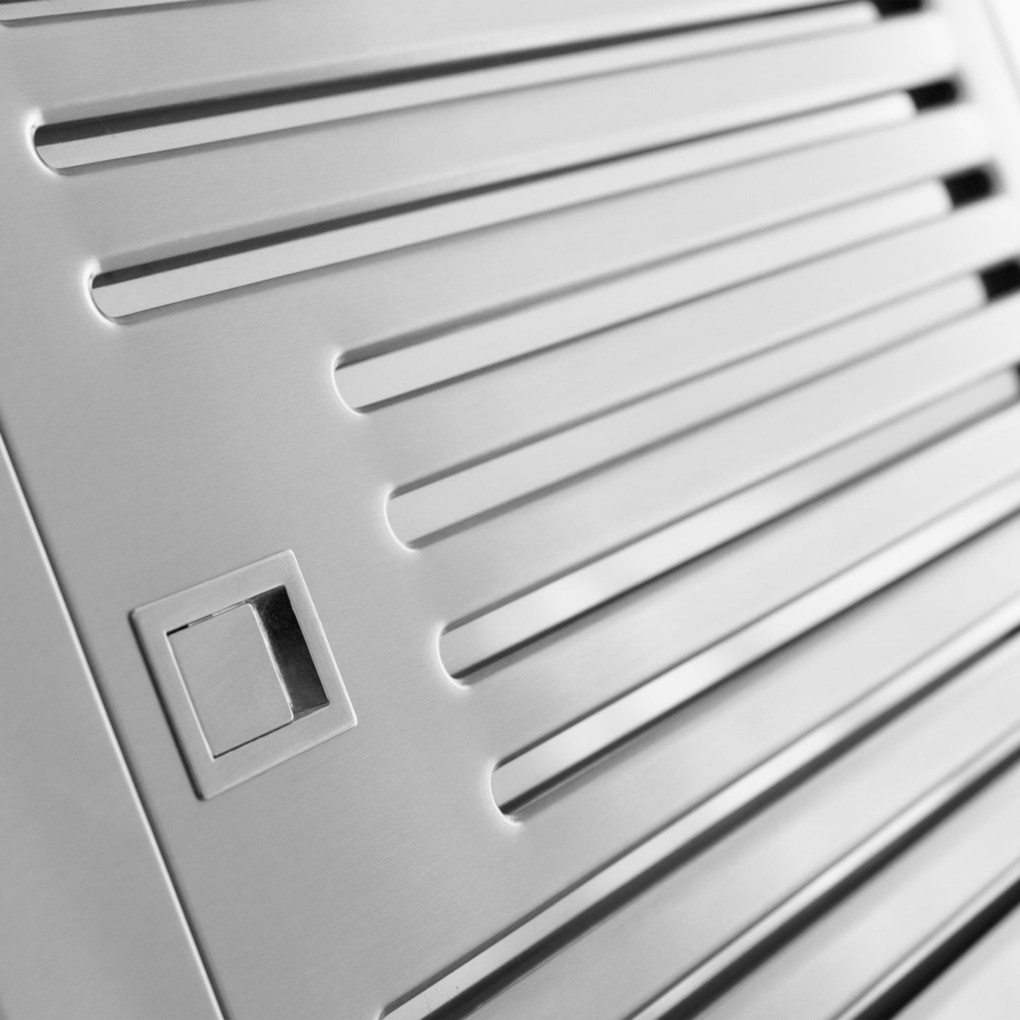 ZLINE Alpine Series Convertible Island Mount Range Hood - Stainless Steel