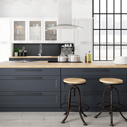 ZLINE Alpine Series Convertible Island Mount Range Hood - Stainless Steel