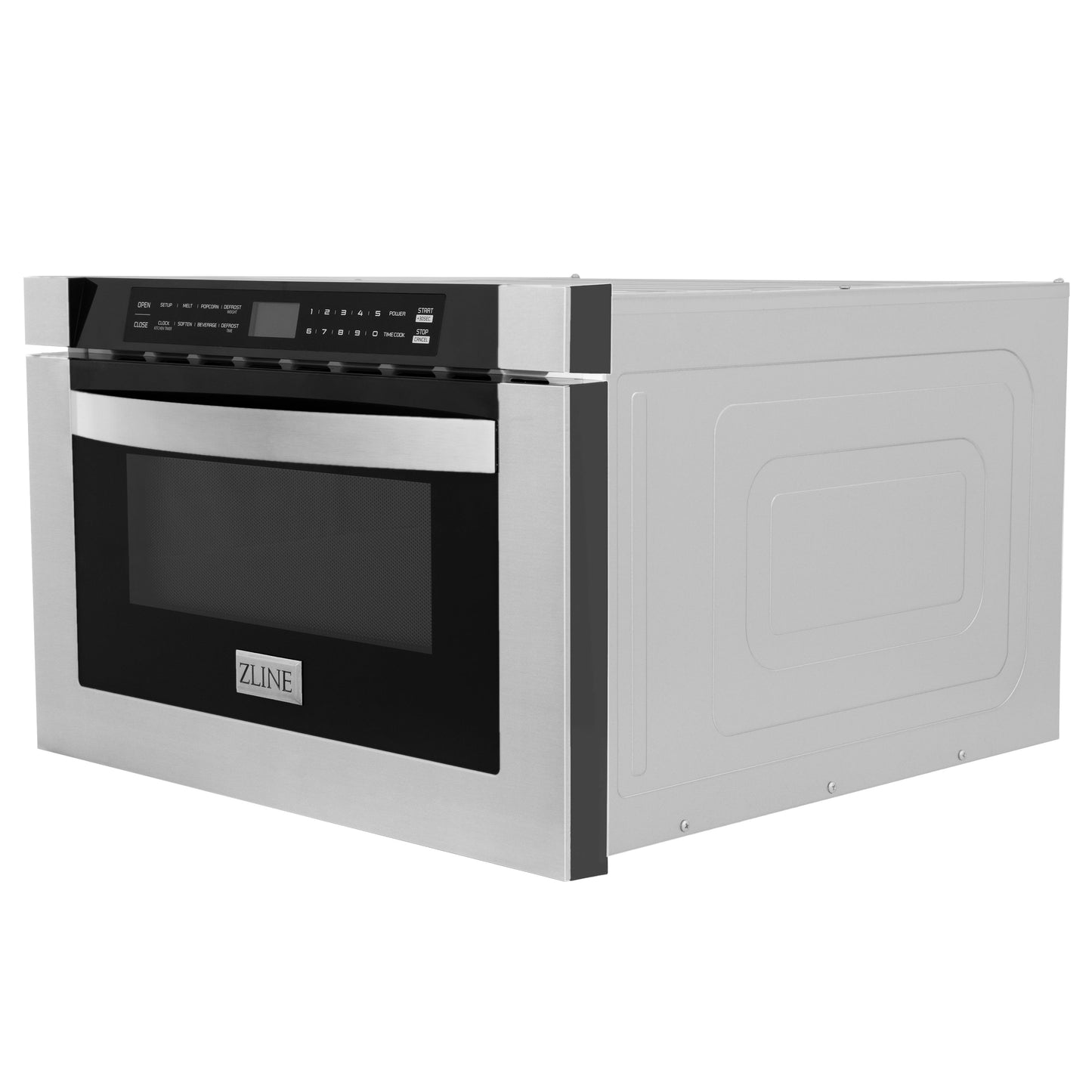 ZLINE 3-Appliance 48" Kitchen Package with Stainless Steel Dual Fuel Range, Convertible Vent Range Hood, and Microwave Drawer