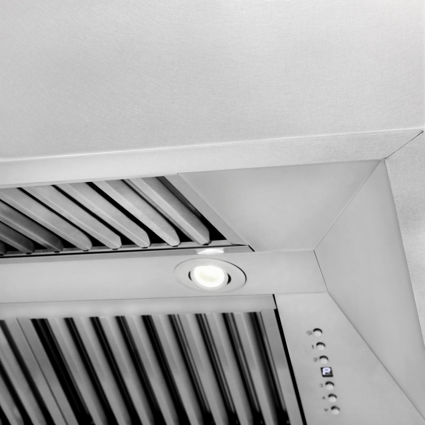 ZLINE 2-Appliance 36" Kitchen Package with DuraSnow Stainless Steel Dual Fuel Range and Convertible Vent Range Hood