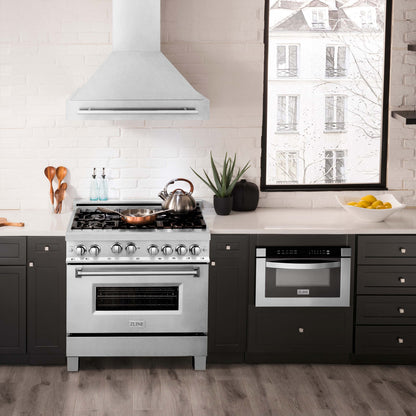 ZLINE 36" Range Hood - Fingerprint Resistant Stainless Steel