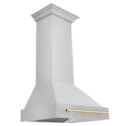 ZLINE 30" Autograph Edition Range Hood - Stainless Steel Shell and Handle