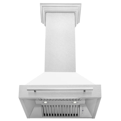 ZLINE 30" Range Hood - Fingerprint Resistant Stainless Steel with Color Shell Options
