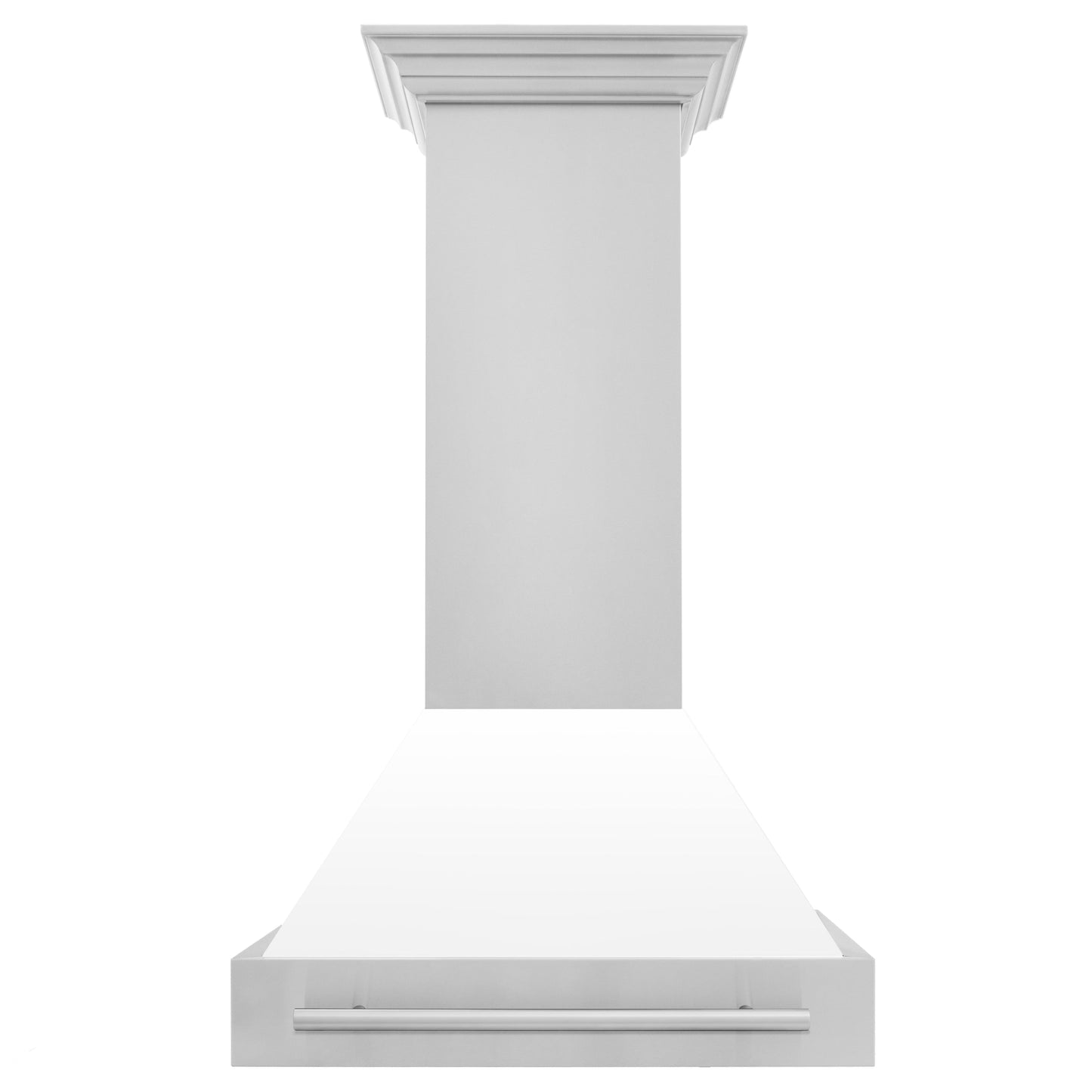 ZLINE 30" Stainless Steel Range Hood - Colored Shell Options and Stainless Steel Handle