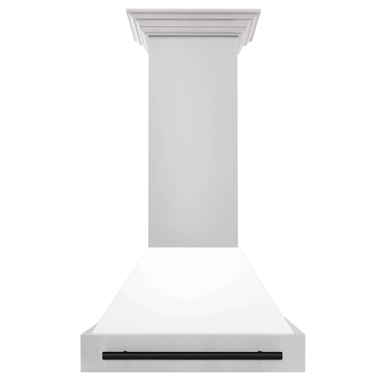 ZLINE 30" Autograph Edition Range Hood - Stainless Steel Shell and Matte White Accents