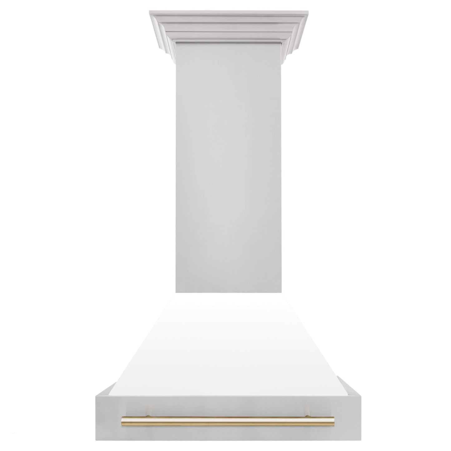 ZLINE 30" Autograph Edition Range Hood - Stainless Steel Shell and Matte White Accents