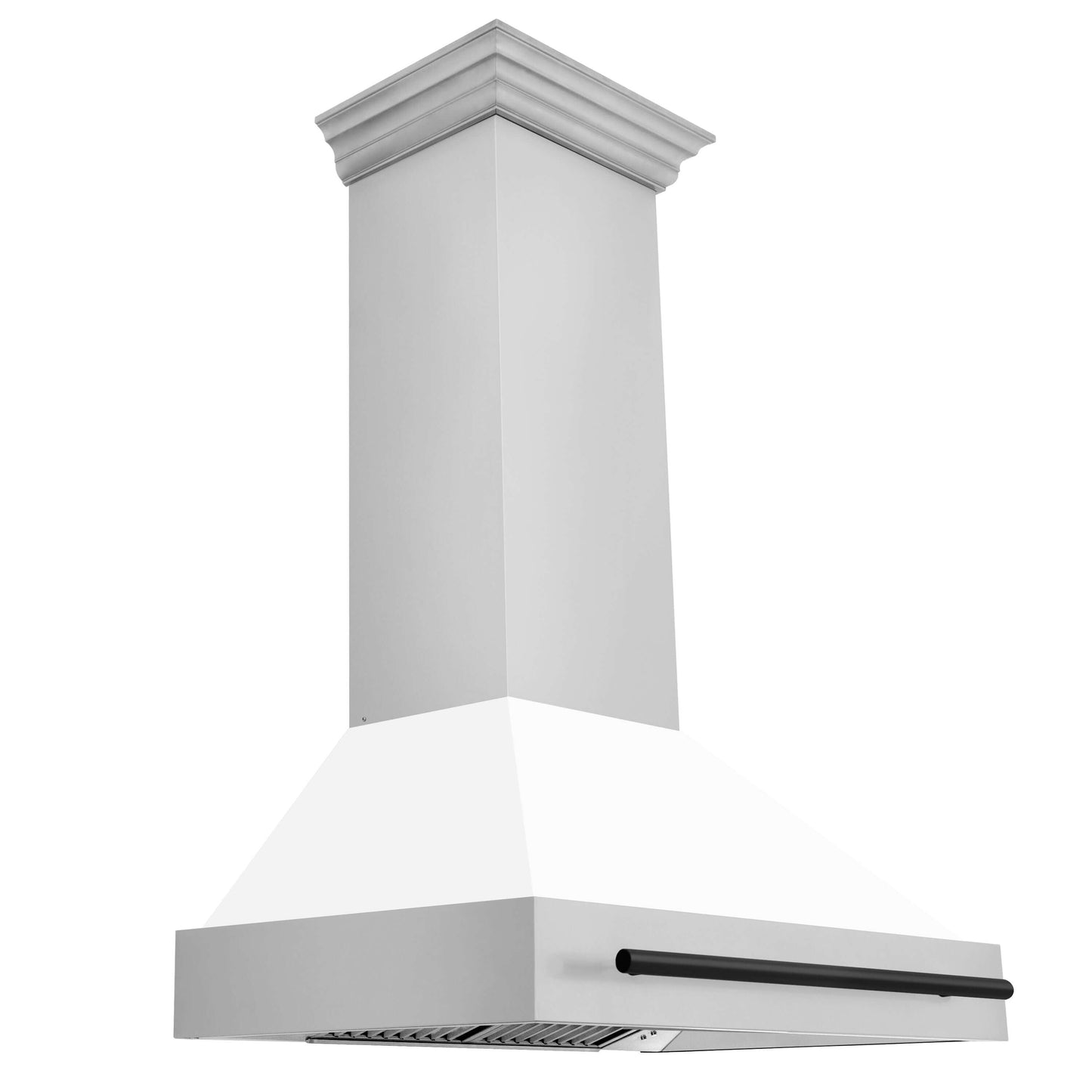ZLINE Autograph Edition 36" Range Hood - Stainless Steel with Matte White Shell