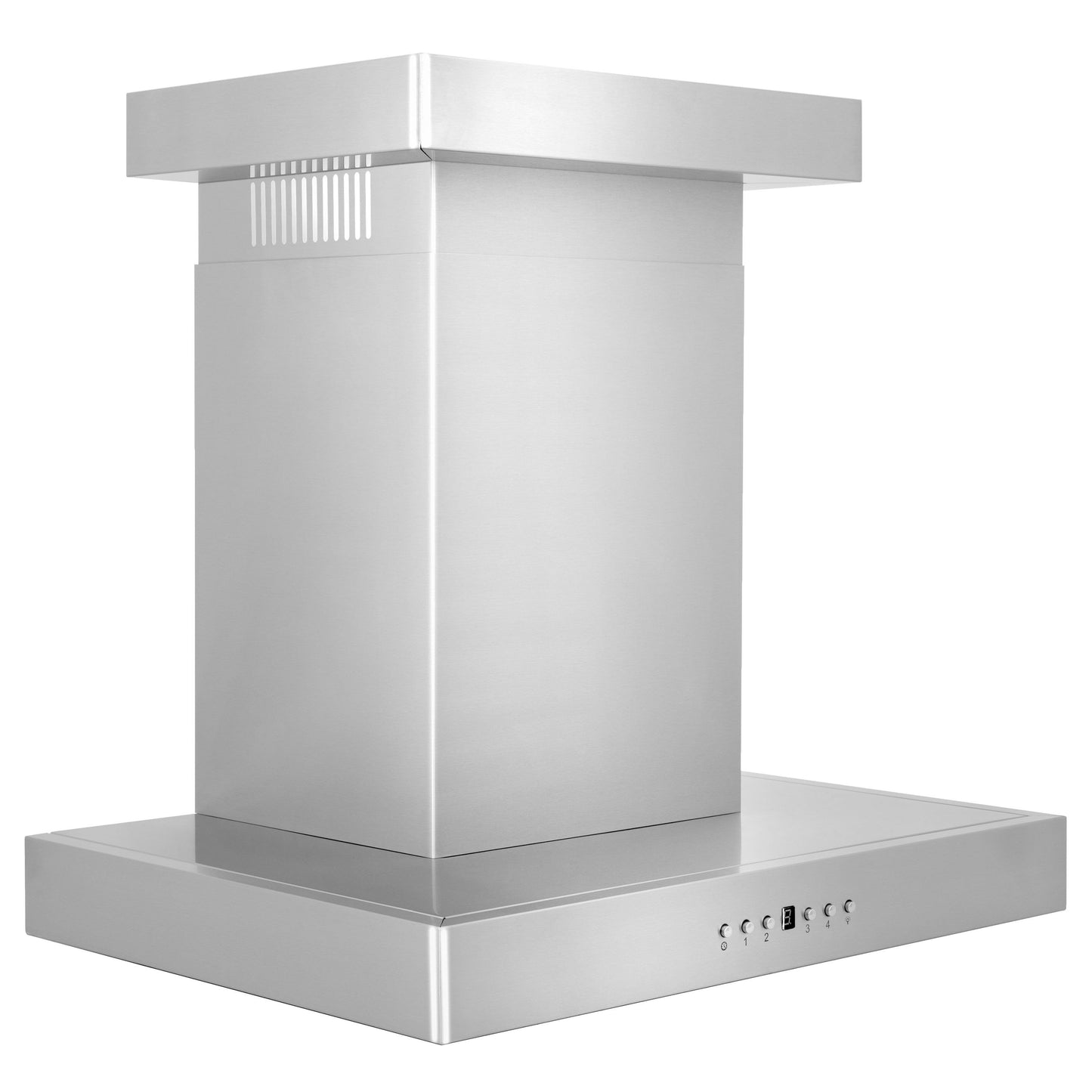 ZLINE Convertible Vent Wall Mount Range Hood - Crown Molding in Stainless Steel