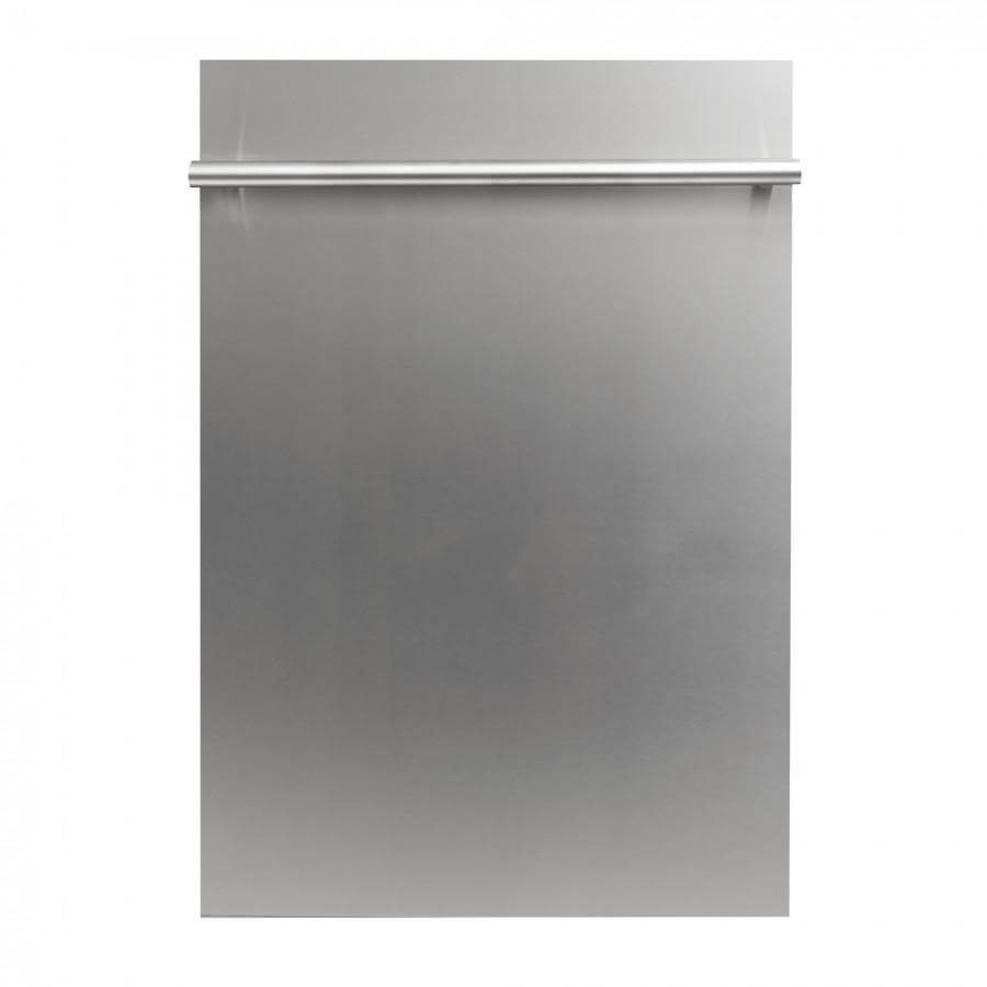 ZLINE 18" Compact Top Control Dishwasher - Stainless Steel Tub with Modern Handle