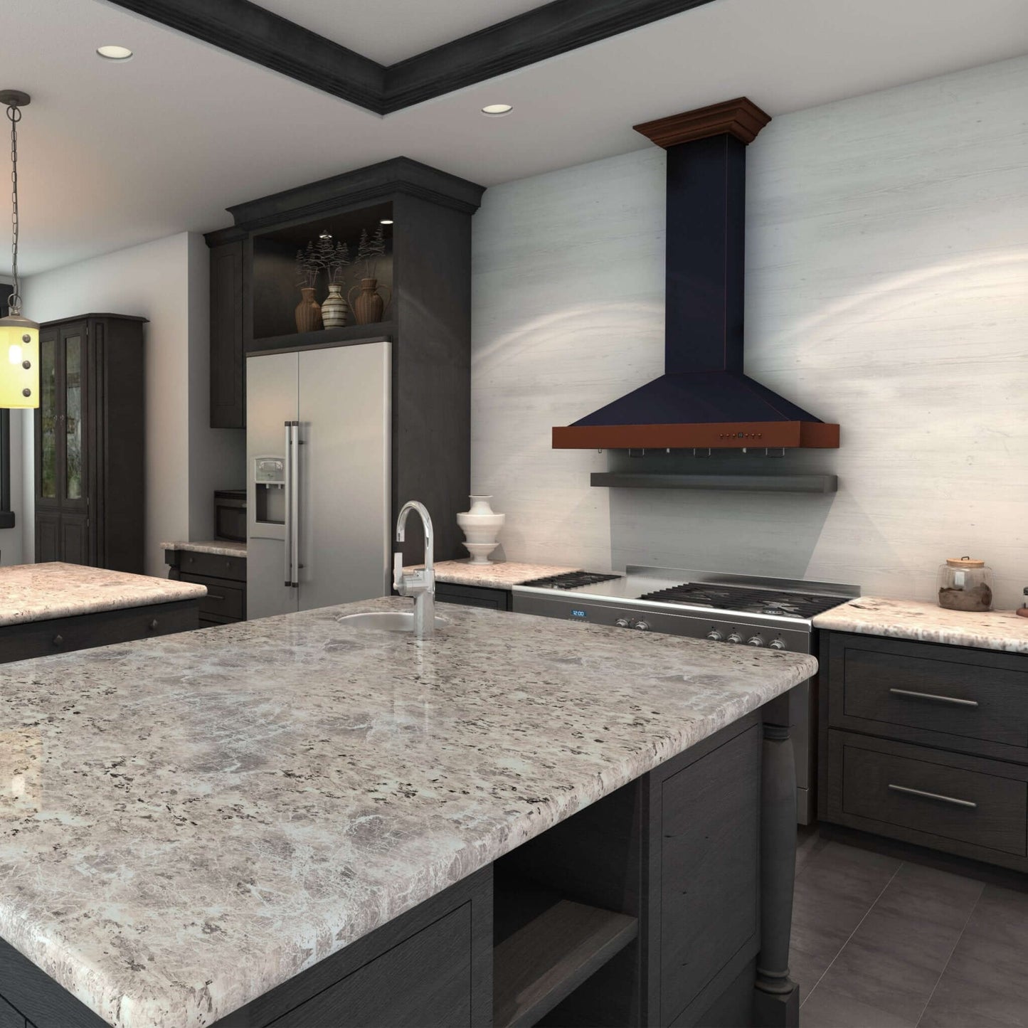 ZLINE Designer Series Wall Mount Range Hood - Bronze and Copper