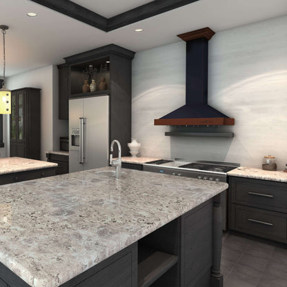 ZLINE Designer Series Wall Mount Range Hood - Bronze and Copper