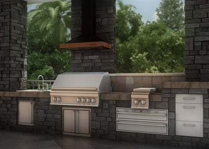 ZLINE Designer Series Wall Mount Range Hood - Bronze and Copper