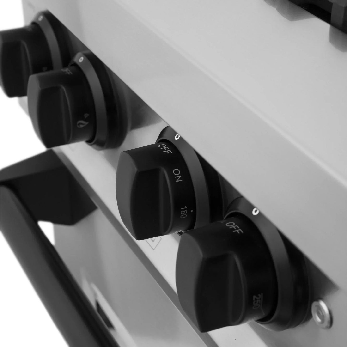 ZLINE Autograph Edition 36" Dual Fuel Range - Gas Stove and Electric Oven, Stainless Steel with Matte Black Accents