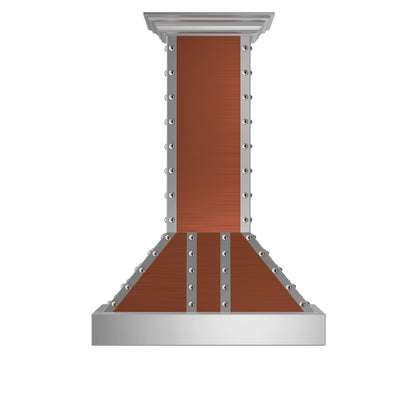 ZLINE 30 in. Designer Series Island Range Hood - Copper Color