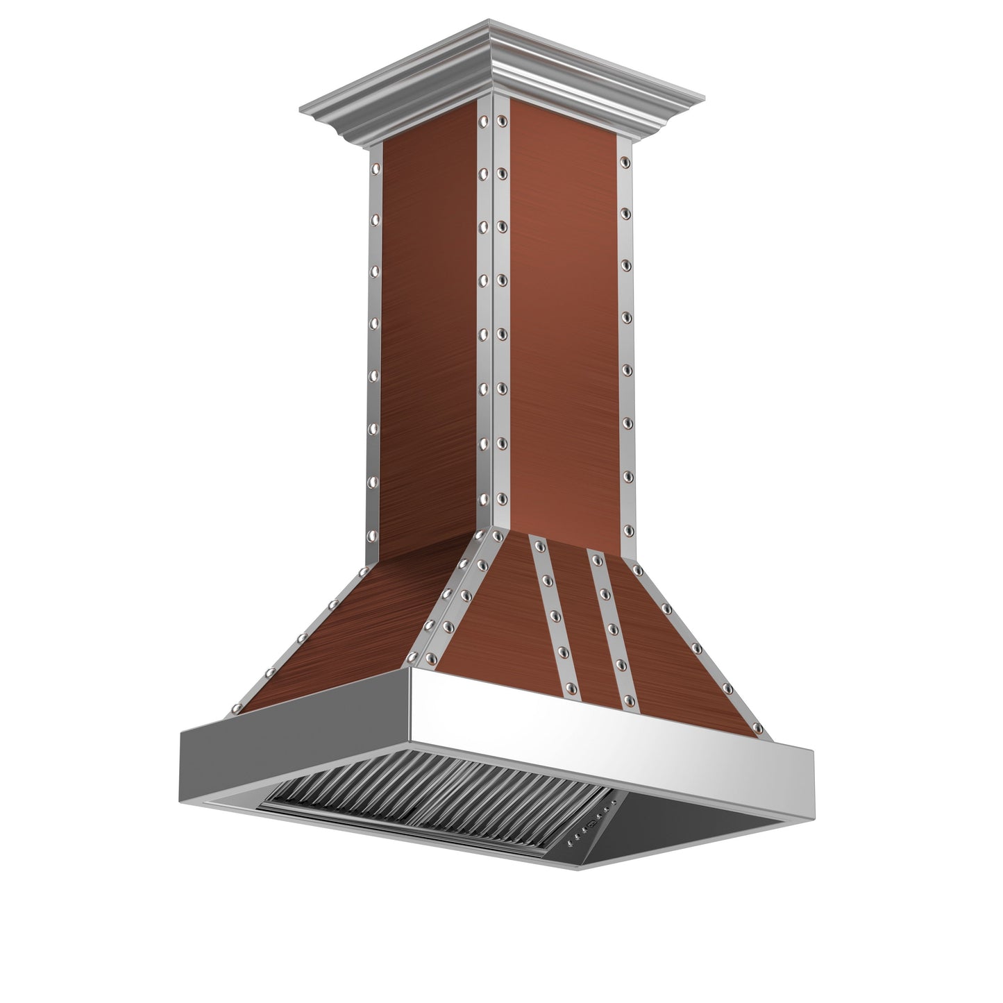 ZLINE 30 in. Designer Series Island Range Hood - Copper Color