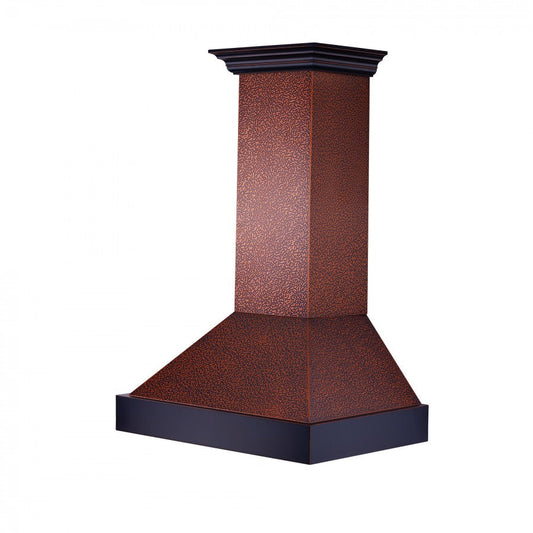 ZLINE Designer Series Wall Mount Range Hood - Copper Color, Multiple Size Options