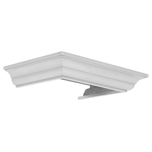 ZLINE Crown Molding 6 For 587/597/KE/KECOM-30/KZ Wall Range Hood - Stainless Steel