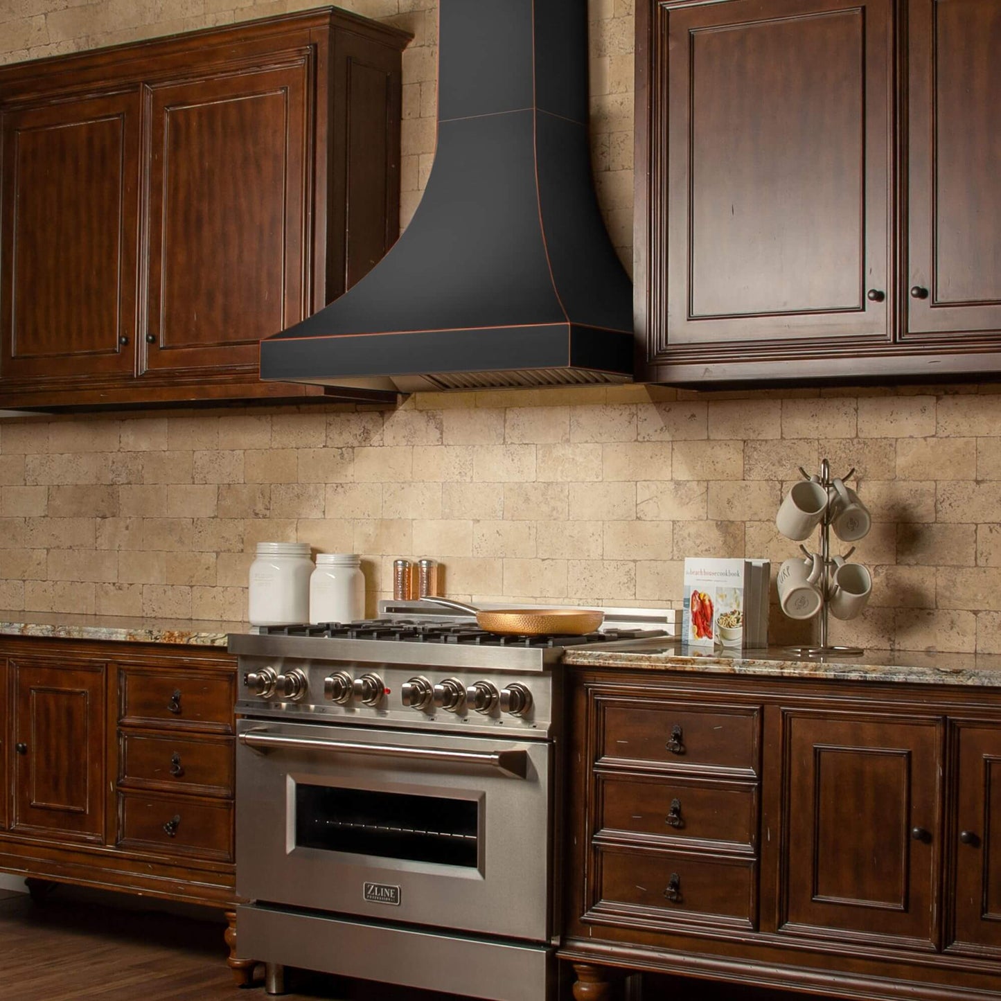 ZLINE Designer Series Wall Range Hood - Oil Rubbed Bronze