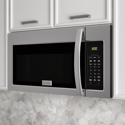 ZLINE Over the Range Convection Microwave Oven - Modern Handle with Color Options