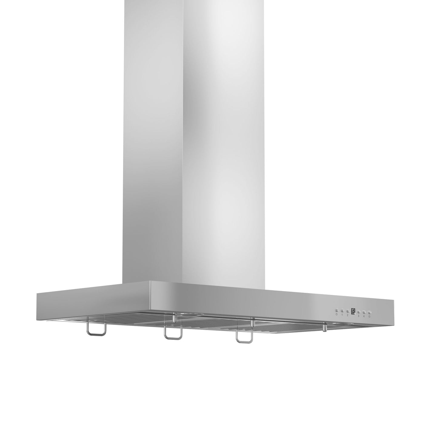 ZLINE Convertible Vent Wall Mount Range Hood - Crown Molding in Stainless Steel