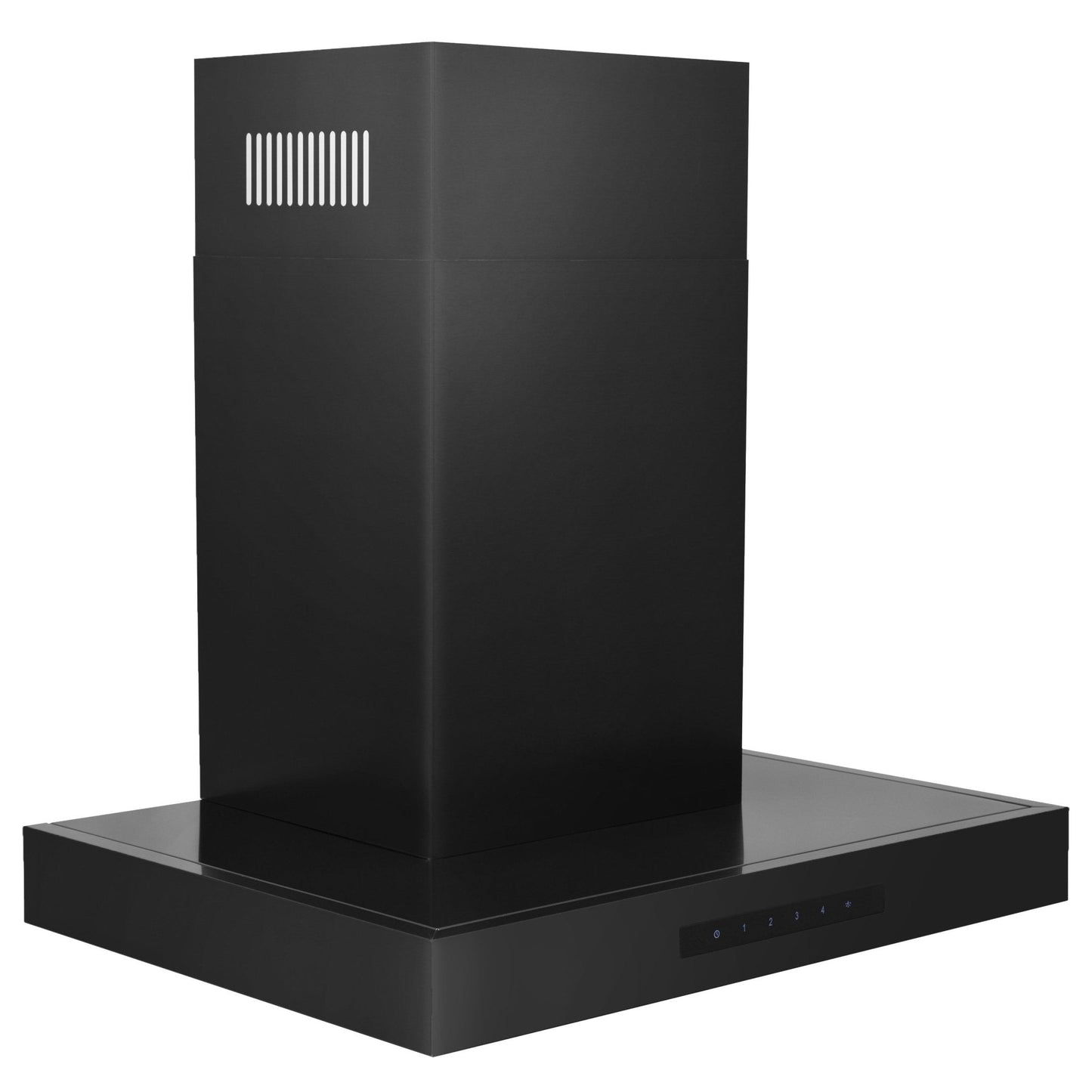 ZLINE Convertible Vent Wall Mount Range Hood - Black Stainless Steel