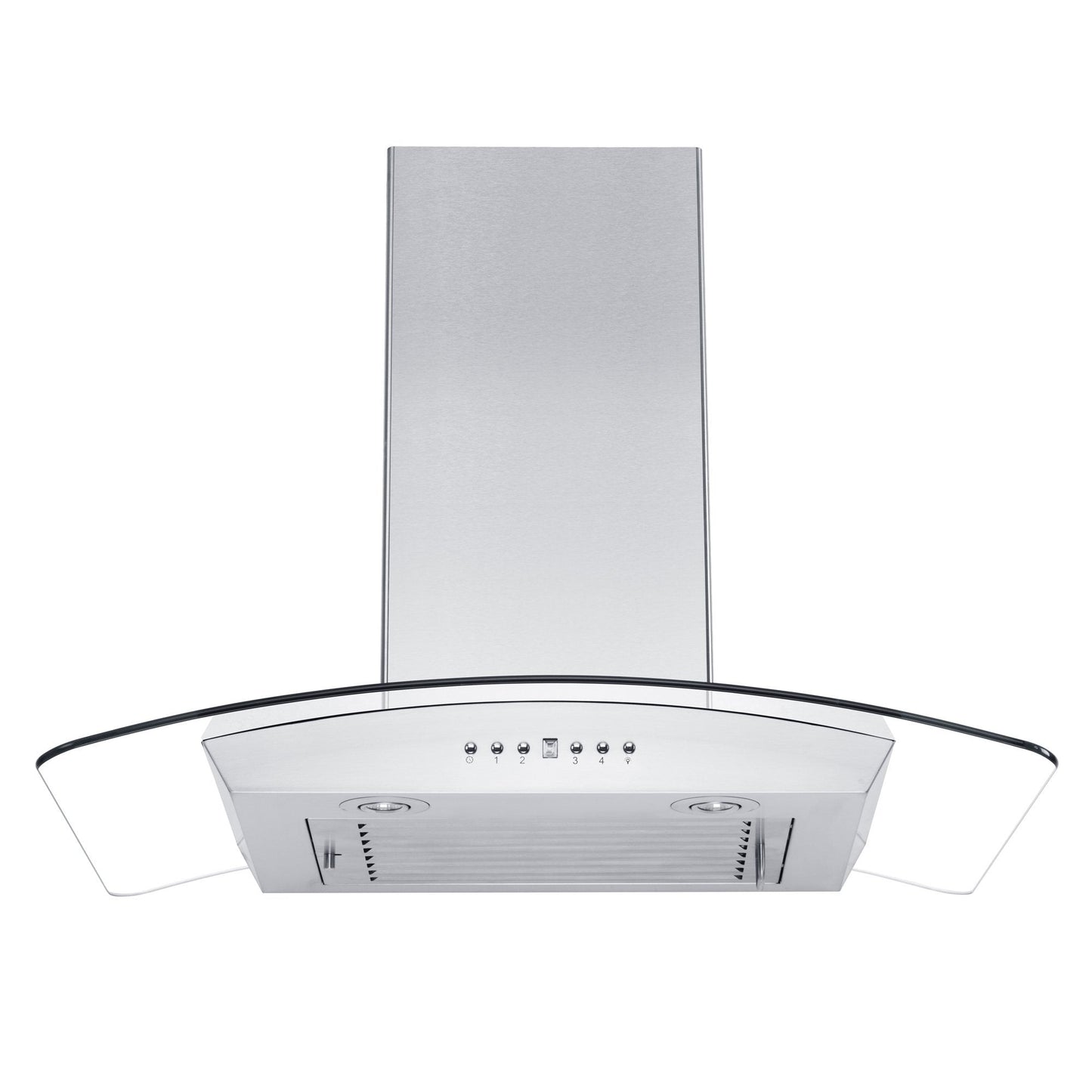 ZLINE Convertible Vent Wall Mount Range Hood - Stainless Steel & Glass