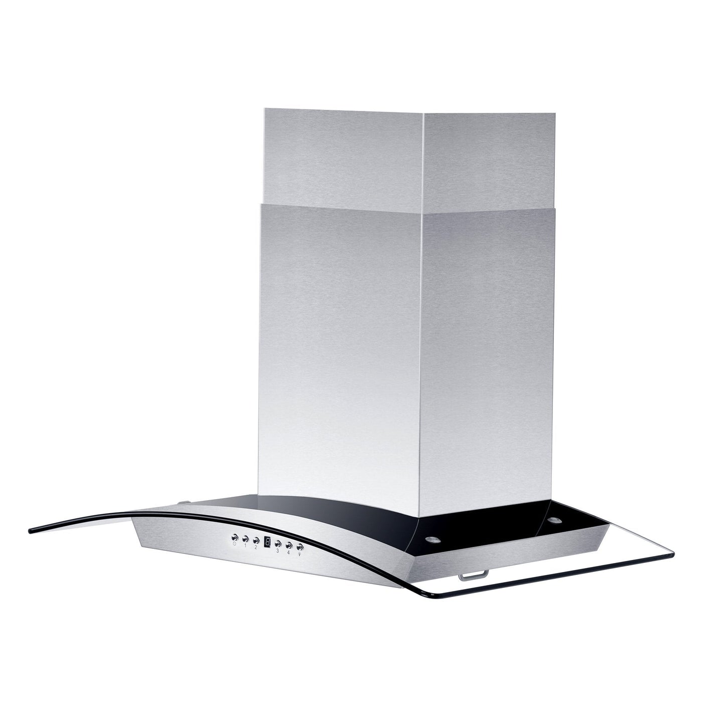 ZLINE Convertible Vent Wall Mount Range Hood - Stainless Steel & Glass