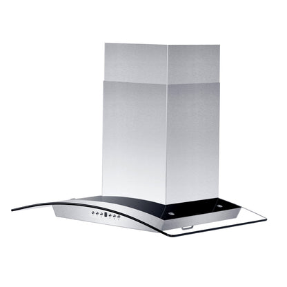 ZLINE Convertible Vent Wall Mount Range Hood - Stainless Steel & Glass